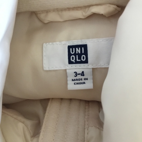 Uniqlo Cream Winter Jacket - Picture 4 of 7